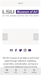 Mobile Screenshot of lsumoa.org